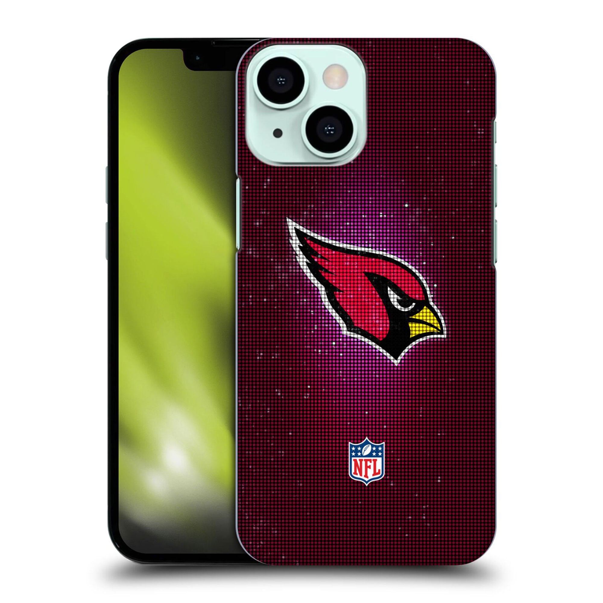 Coque Arizona Cardinals rigide avec logo LED - iPhone