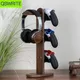 supporto per cuffie rack per controller PS5 in legno massello di noce Supporto per controller di gioco Xbox PS5 supporto per controller di gioco PS4 professionale