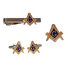 Bussole massoniche Freemason Mason Pin e gemelli e Set di fermacravatta