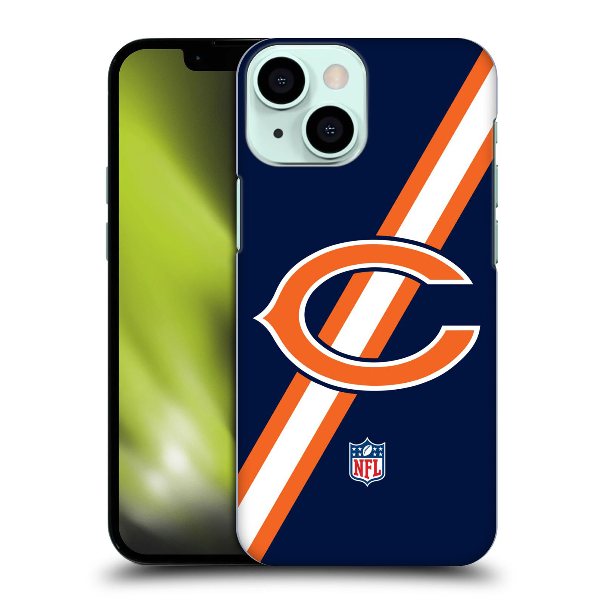 Chicago Bears Hartschalen-Handyhülle mit Streifen-Logo - iPhone Image