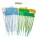 100PCS Disposable Cable Ties Pull-Tite Security Seals Self Lock Pull Tight Seals New