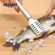 Stainless Steel Fast Cleaning Fish Peeler Scale Remover Seafood Crackers Fish Scaler Cleaner Planet