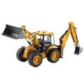 Huina Toy Inertial Excavator Digger and Tractor Shovel Model Diecast Construction Vehicle Truck Boy