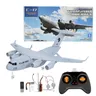C-17 RC Drone DIY Aircraft Transport Aircraft 373mm Wingspan EPP RC Drone Airplane 2.4GHz 2CH 3-Axis