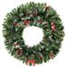 LED Christmas Garland for Tree, Door, Staircase Decor 6 Ft, Pine Cone,50 Lights - Green