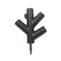 3.5mm 4 vie porta Aux Multi cuffia auricolare adattatore Splitter Audio 3.5mm Jack HUB Splitter Extender cavo 1 maschio a 4 femmina