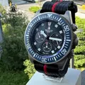 Tactical Frog FXD Titanium Dive Sports Watch Men 42mm VS75B Solar-Powered Quartz Sapphire Glass 200M