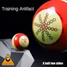 Billar Standard Billar Ball 57.2MM 6 Dot - Spot Pool Practice Training Cue Ball 6 Oz - 2 1/4