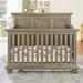 Traditional Farmhouse Style 4-in-1 Full Size Convertible Crib - Converts to Toddler Bed, Daybed and Full-Size Bed