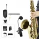 Saxophone Professional Wireless Microphone UHF Gooseneck Voice Recording Live Show for Saxophone