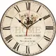 Large Vintage Rustic Wooden Wall Clock Kitchen Antique Shabby Chic Retro Home 87HB