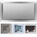 24 in. W x 12 in. H x 3.95 in. D Stainless Steel Single Shelf Bath Shower Niche for Shampoo, Toiletry Storage