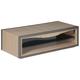 Table basse 1 tiroir 128 cm, en merisier massif naturel blanchi