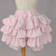 Pink Layered Ruffle Pumpkin Pants Y2k Sweet Lolita Bloomers Shorts Autumn Winter JK Plush Shorts