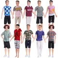 Männer der Mode 1/6 Männlichen Puppe Kleidung Anzug für Barbie Ken Prinz Bjd Casual Kleidung Tops
