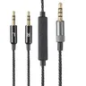 K3NB Biege Ersatz 1 2 m Audio Kabel Mit Mic/Für Sol Republik Master Tracks HD V8 V10 V12 X3