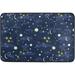 Coolnut Doormat Blue Sky and Planets Lightweight Non Slip Indoor Outdoor Entryway Rugs Floor Mat for Bathroom Kitchen Entrance 23.6 x 15.7 inches