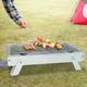 Ikohbadg Portable Folding BBQ Grill - Compact and Convenient Grill for Camping Hiking Picnics and Traveling - Ideal Outdoor Grill Tools
