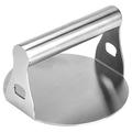 NUOLUX Handle Burger Patty Press Burger Press Tool Metal Burger Press Smasher Kitchen Supply