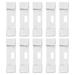 NUOLUX 10Pcs Vertical Blinds Vane Savers Metal Vertical Blind Repair Tabs Blind Replacement Parts