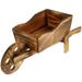 FRCOLOR Wooden Cart Flowerpot Creative Fleshy Combination Plant Pot Shop Window Garden Decoration Ornamental Wheelbarrow Planter