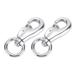 BESTONZON 2pcs Hanging Chair Swivel Hook Swing Hook Hammock Chair Hanging Accessories