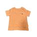 Ralph Lauren Baby Boy Cotton Jersey Crewneck Tee (Orange 6M)