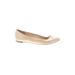 Kelly & Katie Flats: Ivory Print Shoes - Women's Size 10 - Pointed Toe