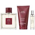 Guerlain Habit Rouge EDT Geschenkset EDT 100 ml + EDT 10 ml + 75 ml Duschgel