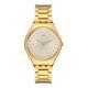 Swatch Holiday Collection Bubbly And Bright Quartz Beige Dial Gold PVD Stainless Steel Case Unisex Watch SYXG126G