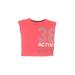 H&M Sport Active T-Shirt: Red Solid Sporting & Activewear - Kids Boy's Size 10