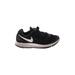 Nike Sneakers: Black Print Shoes - Women's Size 6 1/2 - Almond Toe