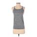 Nike Active Tank Top: Gray Activewear - Women's Size X-Small