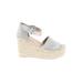 Marc Fisher LTD Wedges: Gray Shoes - Women's Size 10