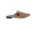 Steven by Steve Madden Mule/Clog: Brown Leopard Print Shoes - Women's Size 7 1/2 - Almond Toe