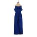 MICHAEL Michael Kors Jumpsuit Strapless Sleeveless: Blue Print Jumpsuits - Women's Size 2X-Small