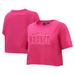 Women's Pro Standard Seattle Kraken Triple Pink Cropped Boxy T-Shirt
