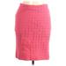 Ann Taylor Casual Skirt: Pink Print Bottoms - Women's Size 10