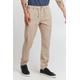 Leinenhose BLEND "BLEND BHLennik" Gr. m, US-Größen, beige (chalk stone) Herren Hosen Leinenhosen