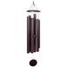 Corinthian Bells Corinthian Metal Wind Chimes Metal in Blue/Black | 56 H x 13 W x 13 D in | Wayfair T626PM