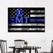 Elephant Stock Medical Doctor EMT Flag Canvas Print | 20" H x 30" W x 1.25" D | Wayfair RV-270_emt-flag