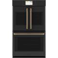 Café 30" Smart French-Door, Double Wall Oven w/ Convection | 53 H x 29.75 W x 26.75 D in | Wayfair CTD90FP3ND1_CXWDFHKPMBZ