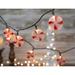 Northlight Seasonal Peppermint Candies 10 Light String Lights, Glass in Green/White | 2.5 H x 105 W x 0.5 D in | Wayfair NORTHLIGHT HA95334