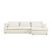 Brown/Green/White Sectional - Joss & Main Remy 2-Piece Sectional, Linen | 36 H x 122 W x 65 D in | Wayfair 800538A45DCC49B289D3B15A4EA79208