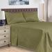 Latitude Run® Soliana 400 Thread Count Egyptian-Quality Cotton Sateen Sheet Set in Green | 105 H x 97 W in | Wayfair