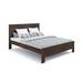 Loon Peak® Dagnis Eco Natural Wood Bed - Chemical Free - Hand Rubbed Oil Finish Wood in Brown | 32 H x 62 W x 82 D in | Wayfair