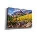 Millwood Pines Naco Maroon Bells II by Rick Berk - Wrapped Canvas Print Metal in Blue/Green/Yellow | 40 H x 60 W x 1.5 D in | Wayfair