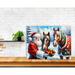 The Holiday Aisle® On Canvas in Red | 12 H x 16 W x 1.5 D in | Wayfair E87BFA35AAEA4FF197C1FD3BA2D73CE9