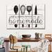 Gracie Oaks Happiness Is Homemade Kitchen Tools On Canvas 3 Pieces Set Canvas in Black | 23 H x 14 W x 1 D in | Wayfair