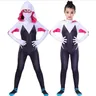Costume 3D Spider Gwen pour enfants et femmes Gwendolyn Maxine Stacy Zentai Spidergirl trempé